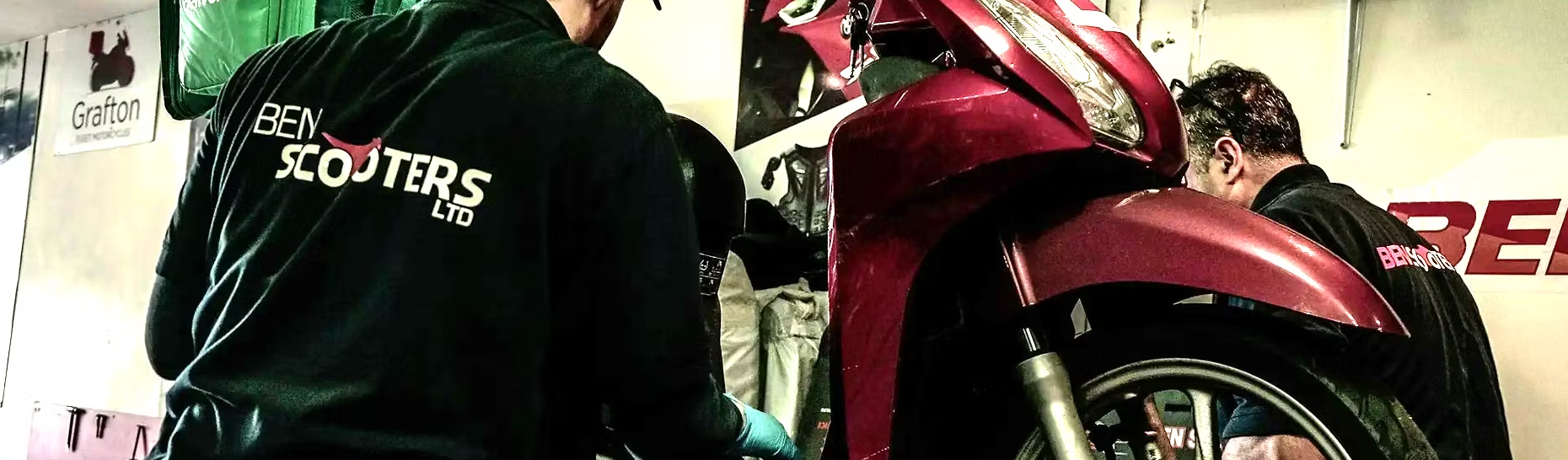Atelier Ben Scooters en intervention